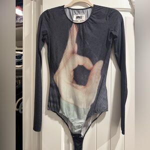Maison Martin Margiela Multicolor bodysuit